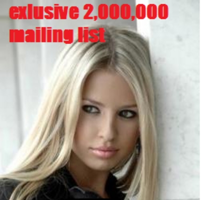 Product picture 2,000,000 mailing list exlusive